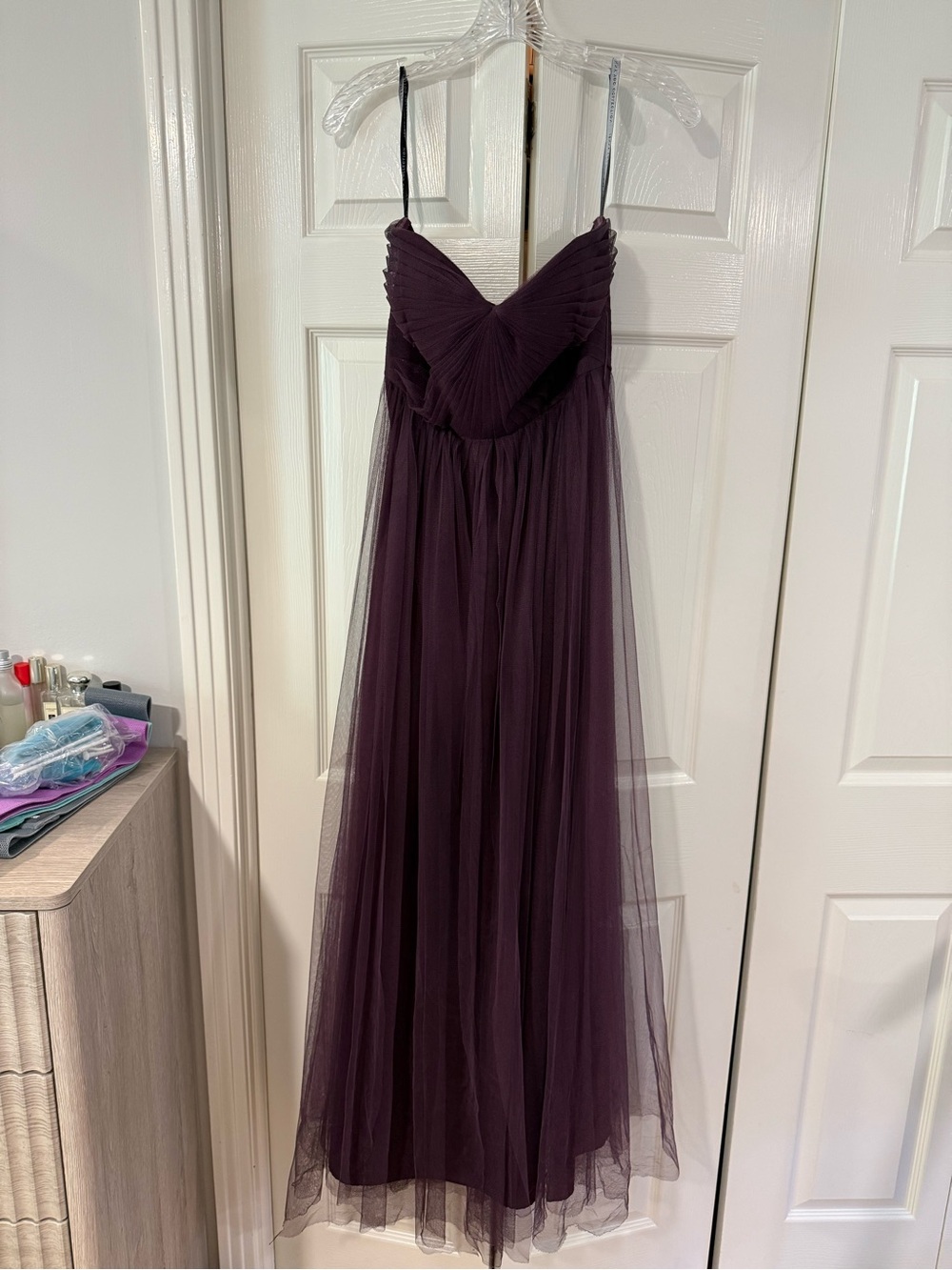 Jenny Yoo Convertible Annabelle Dress Size 6 (Purple or Eggplant)